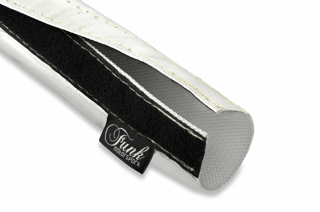 Silver Velcro Heat Sleeving